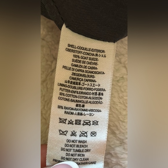 Free People RARE Real Leather Suede Micro Mini Shorts Blue Green Size 6 - Picture 5 of 9